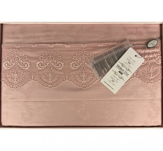 Mirabella Dantela постельное белье цвет розовый Maison D